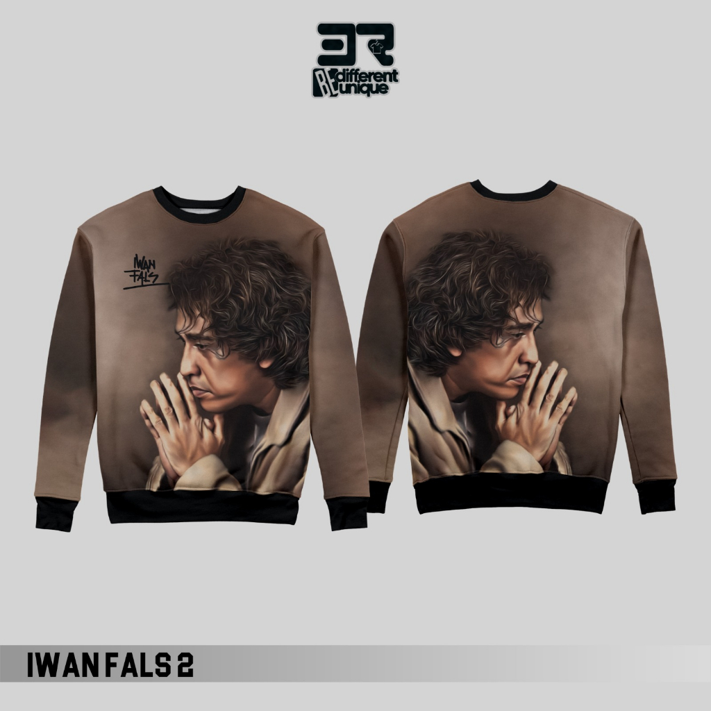 Sweater Crewneck Sweatshirt Family Couple Keluarga Dewasa Anak Unisex 3R Iwan Fals 2