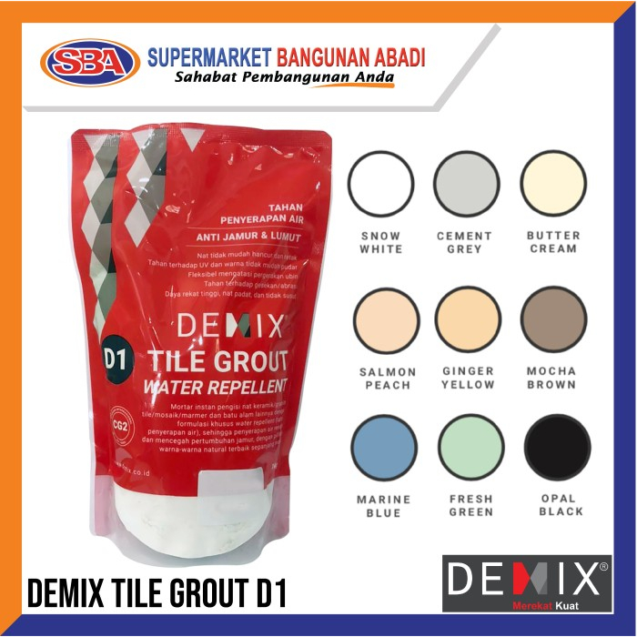 SEMEN NAT DEMIX D1 TILE GROUT WATER REPELLENT 1KG