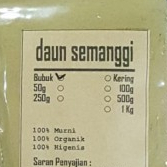 

MURAH BUBUK SEMANGGI MARSIELA CLOVER LEAF-250 GRAM