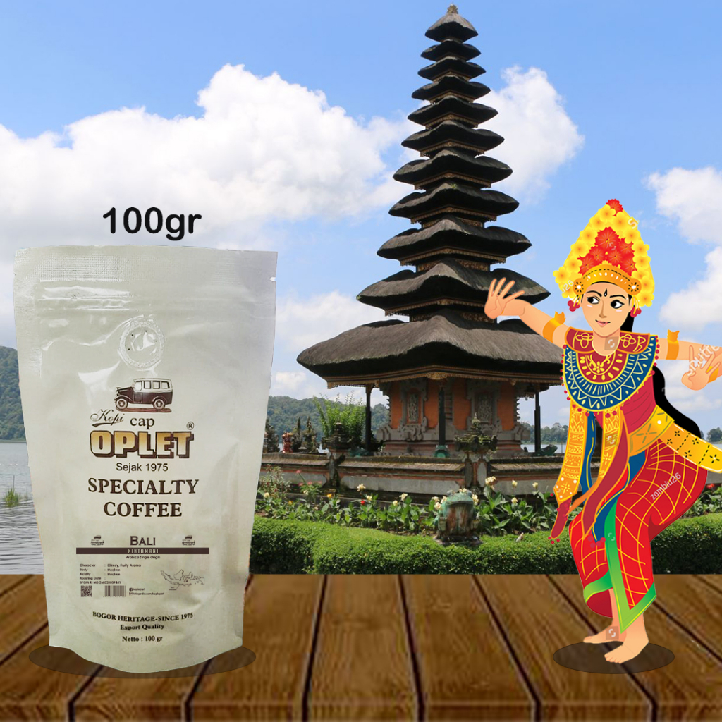

KOPI OPLET SPECIALTY COFFEE - BALI KINTAMANI (ARABIKA) - 100 gram