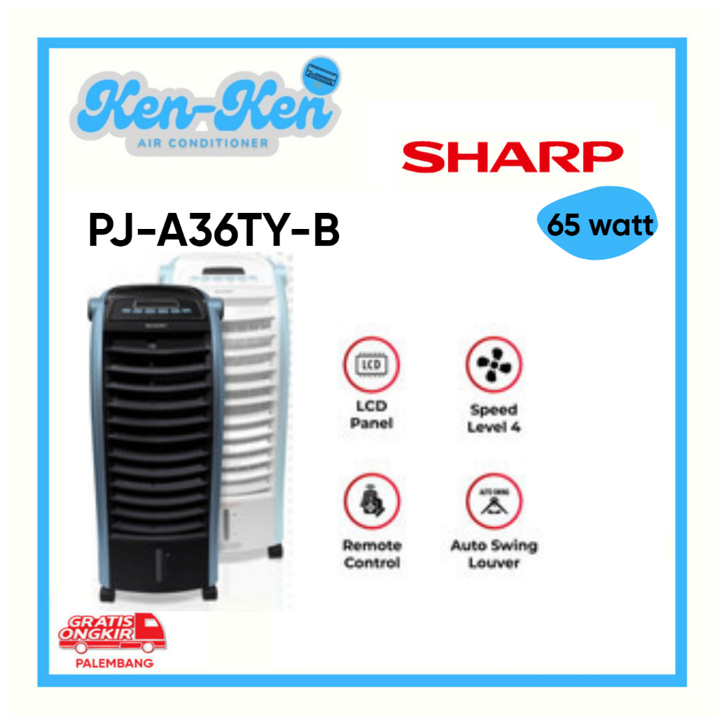 AIR COOLER SHARP PJ A36 TY B AC PORTABLE PENDINGIN RUANGAN