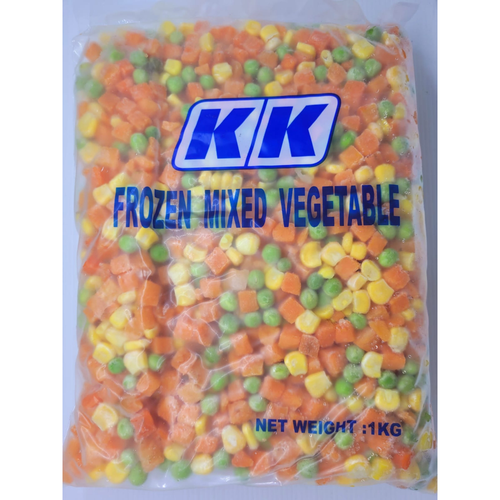 KK MIX VEGETABLES (3 WAYS) 1 KG