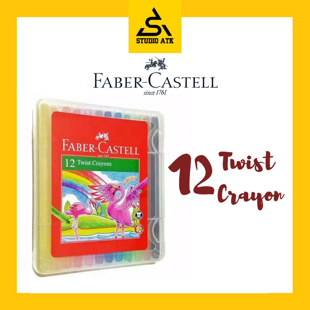 

Crayon Faber Castell Twist 12 Warna