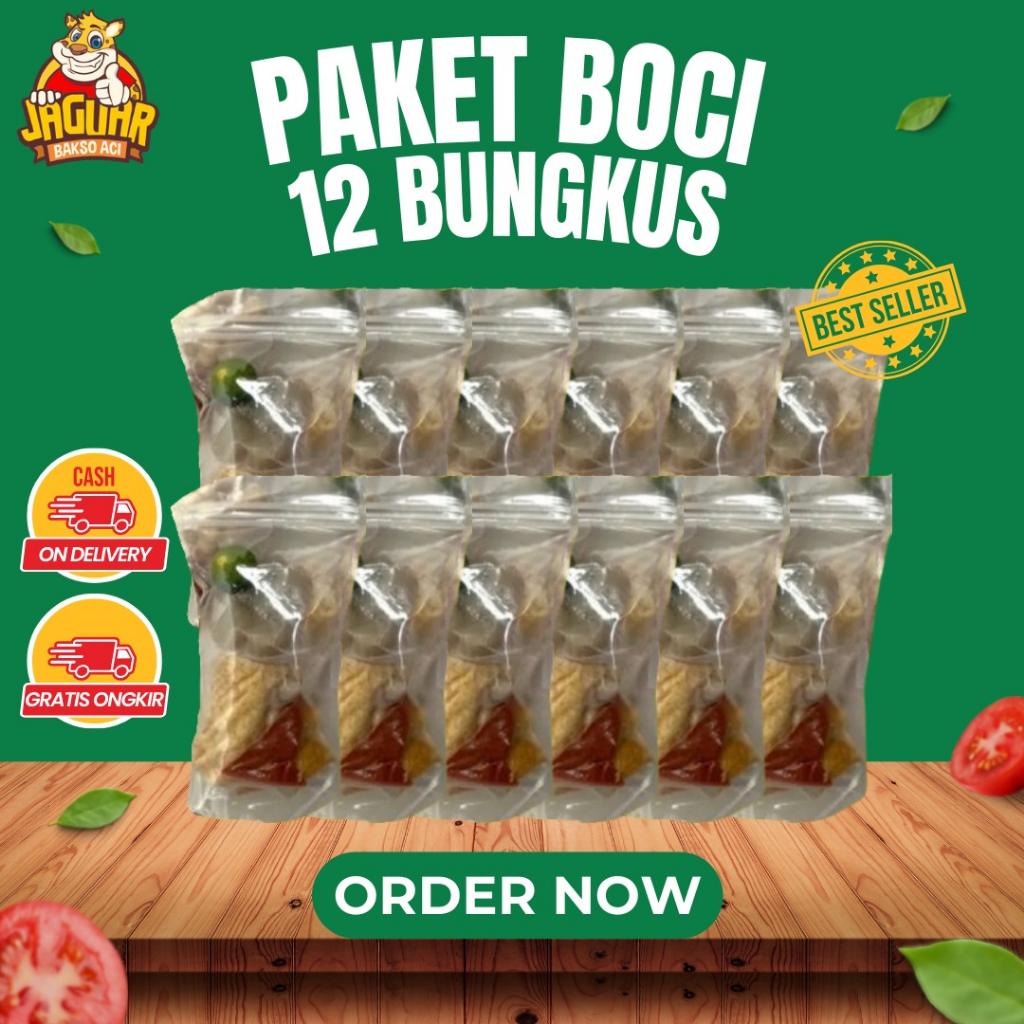 

PAKET BASO ACI 12 BUNGKUS LEBIH HEMAT ǀ BOCI BASO ACI INSTAN ǀ PAKET USAHA 12 BUNGKUS