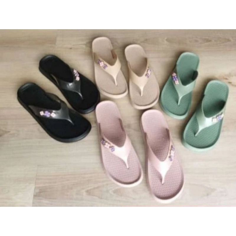 sandal irsoe wanita capit sandal karet capit