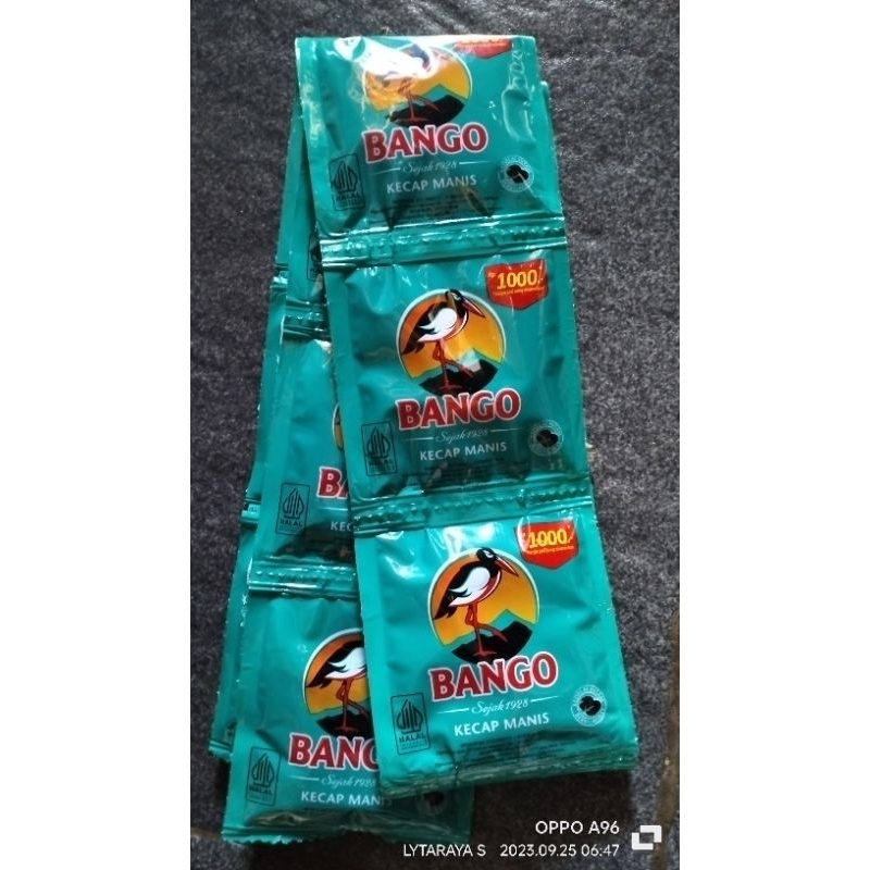 

Kecap Bango seribuan isi 12pcs