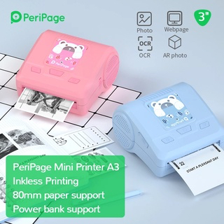 Printer Thermal Bluetooth PeriPage Printer kasir Peri Page Nota A3
