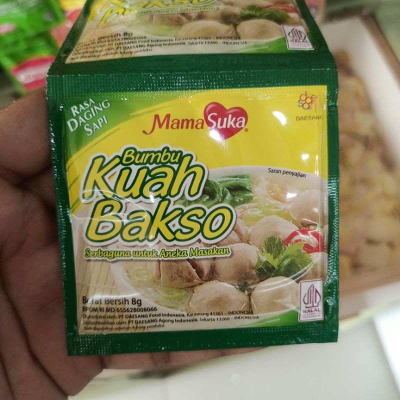 

Mama Suka Bumbu Kuah Baso 8g x 12 Sachet