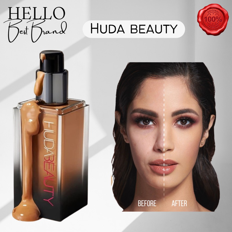 #FauxFilter HUDA Luminous Matte Foundation
