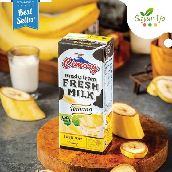 

CIMORY Susu UHT Banana 250 ML Fresh Milk Susu Sapi Segar Buah Pisang