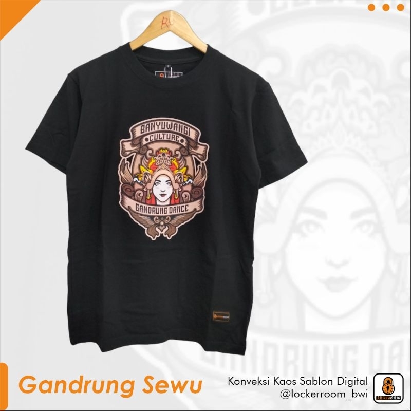 Lockerroom's T-shirt - Kaos Limited Edition Gandrung Sewu Banyuwangi 2023 by Lockerroom
