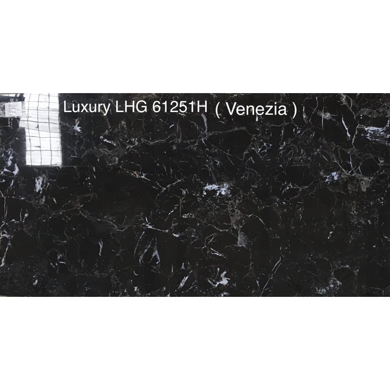 granit 60x120 panel hitam glossy kilap kw1 backsplash meja dapur marmer carara