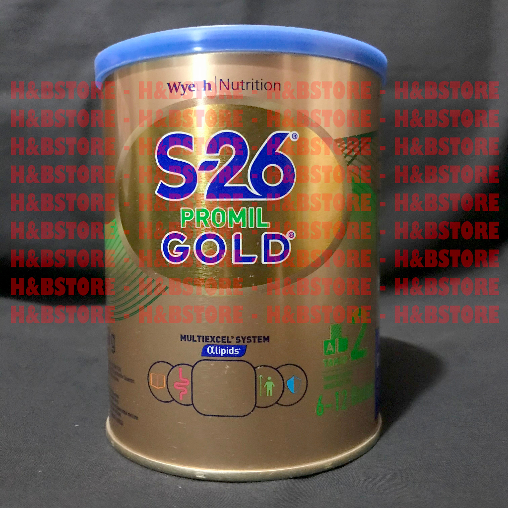S-26 Promil Gold Tahap 2 Susu Formula Bayi 6-12 Bulan 400 g