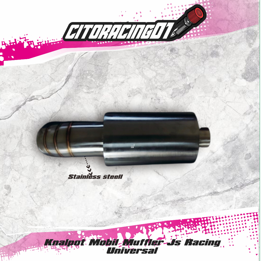 Knalpot Mobil Muffler Js Racing Universal