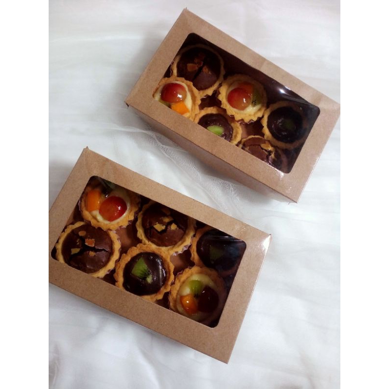 

pie brownis, pie buah