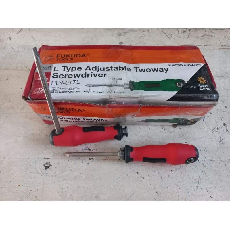 Obeng Bolak Balik Fukuda Multi Fungsi ORIGINAL