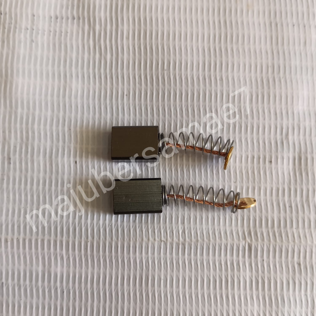 10 set Carbon brush mesin bor 10mm spul arang bor cb bor 10mm varian set