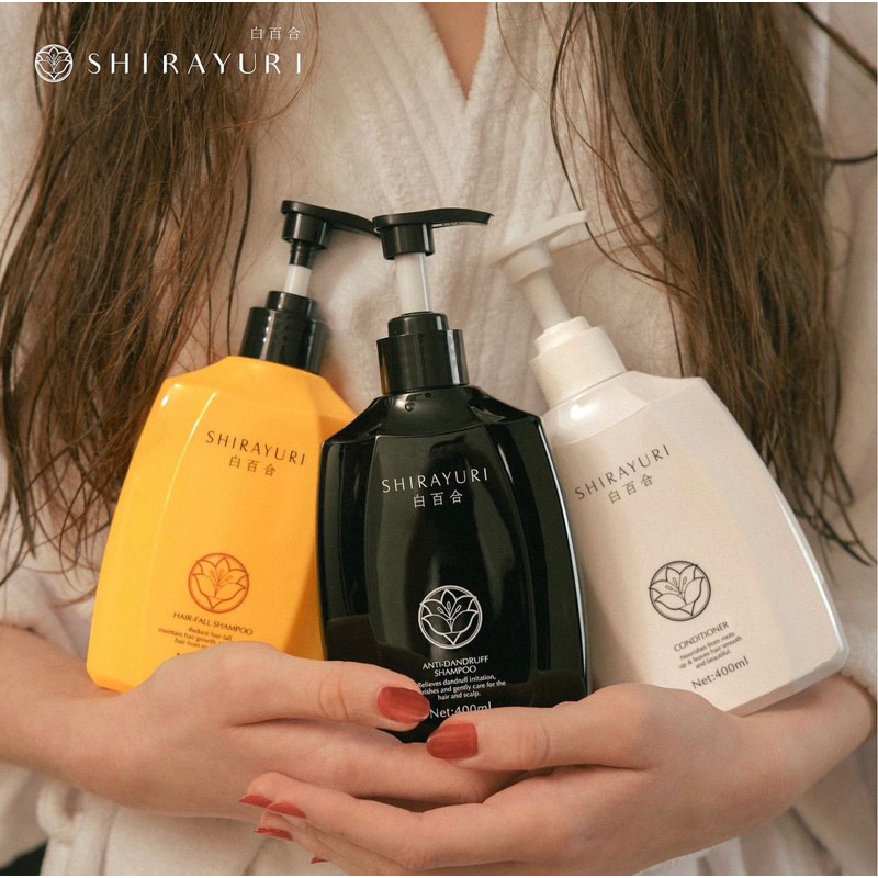SHAMPO SHIRAYURI N CONDITIONER Anti Hair Fall produk JEPANG