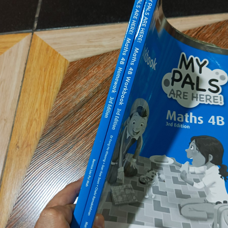 Buku My Pals Are Here Workbook+Homework Maths 4B