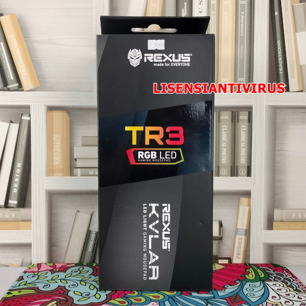 Rexus Mousepad Gaming RGB Kvlar TR3 Speed XL
