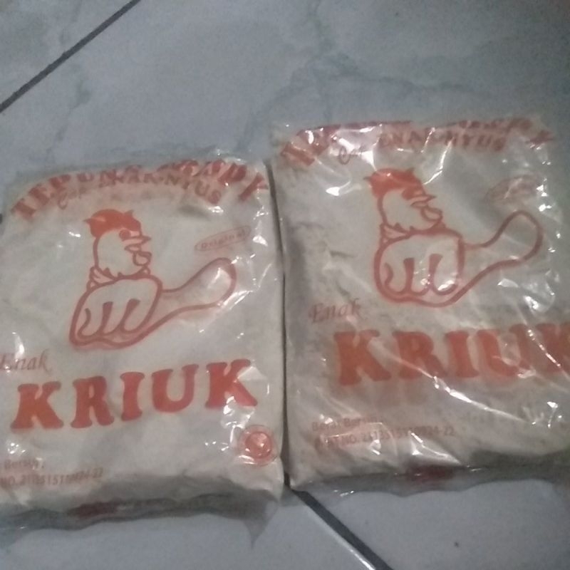 

tepung crispy jempol kriuk