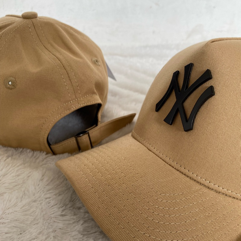 TOPI NY COKSU LOGO BESI HITAM ORIGINAL PREMIUM