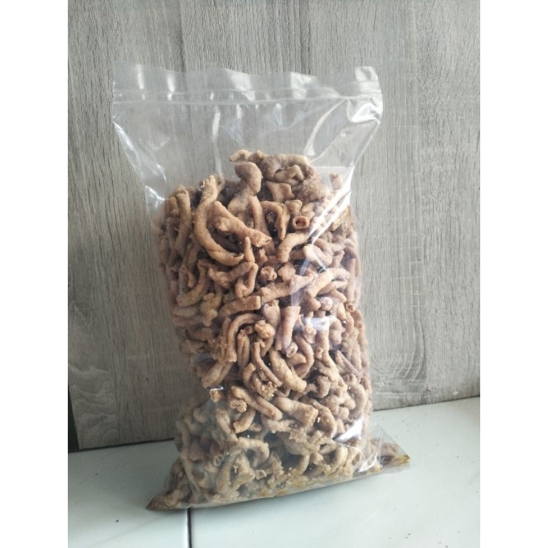 

Kripik usus Krispy snack food camilan 1kg