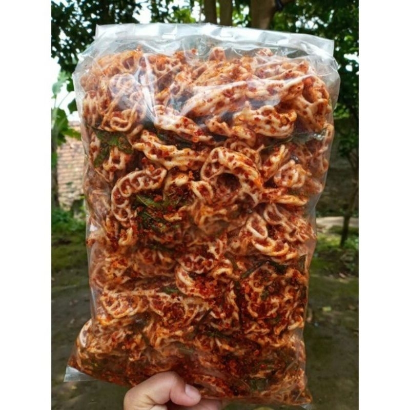 

SEBLAK KERUPUK MAWAR PUTIH PEDAS EXTRA DAUN JERUK 1kg COD / KRUPUK PEDO / SEBLAK KERUPUK BANDUNG VIRAL / SEBLAK KERUPUK RAFAEL Cemilan Food Snacks