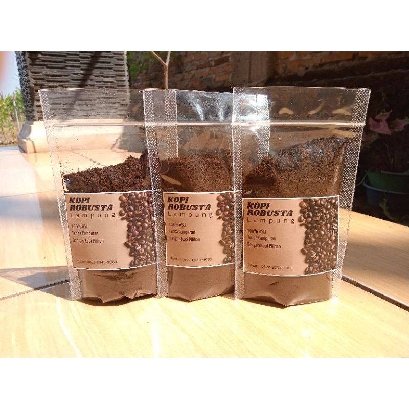 

Bubuk Kopi Robusta | 100% Murni | Tanpa Campuran