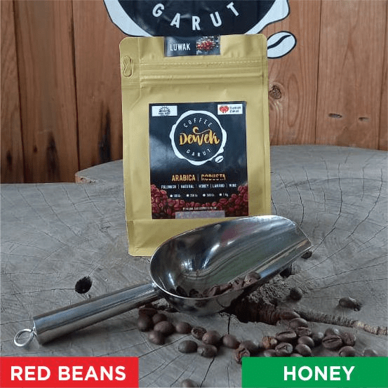 

Kopi Arabika Honey 100gr Coffee Red Beans (Biji/Bubuk) Garut