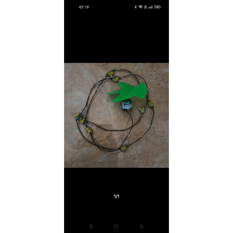 satu set lampu layangan siap pakai