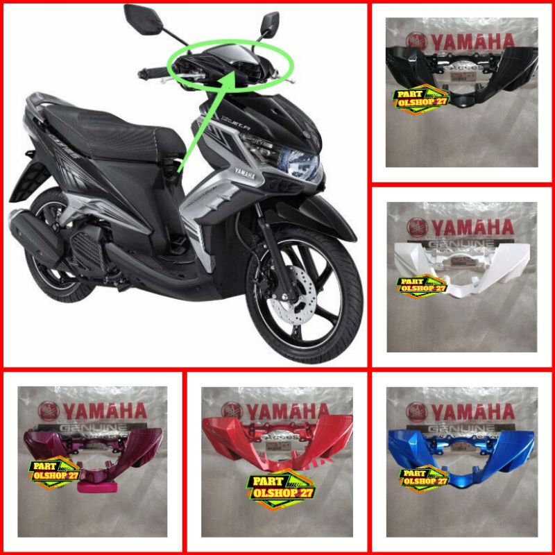 COVER BATOK DEPAN XEON GT 125, GT 125 ASLI ORIGINAL YAMAHA