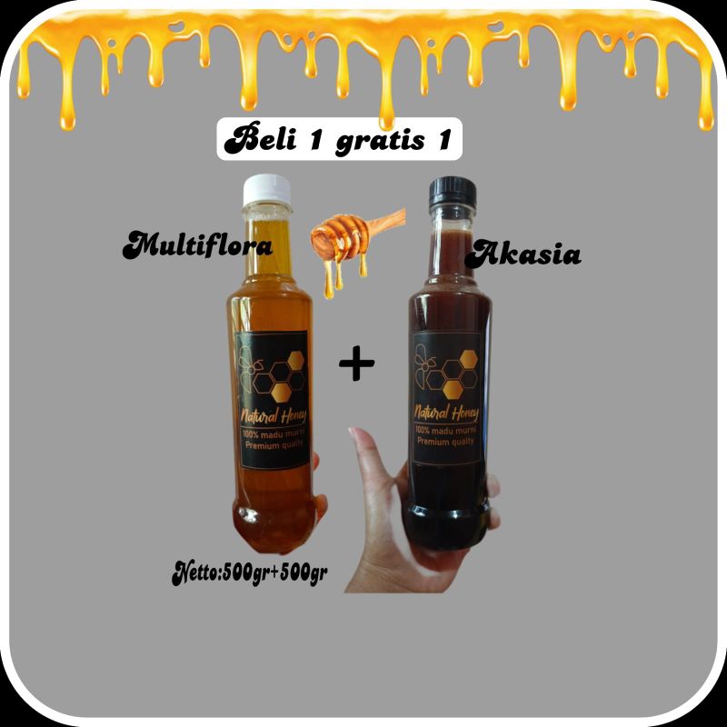 

Beli 1 gratis 1 Madu Multiflora+Madu Akasia