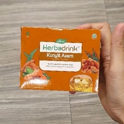 

Herba Drink minuman herbal herbadrink rasa KUNYIT ASAM ( isi 5 sachets)