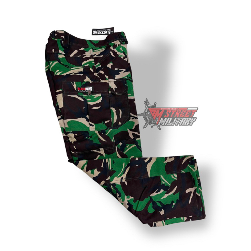 CELANA LORENG VELBED TACTICAL BLACKHAWK