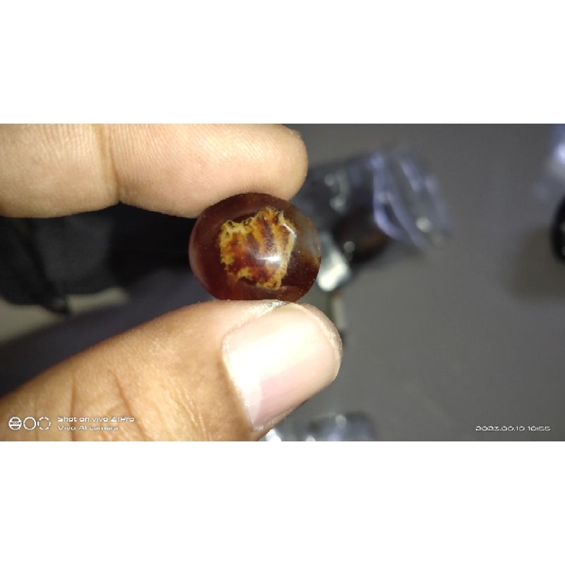 akik motif lafadz gem id GRI Lab