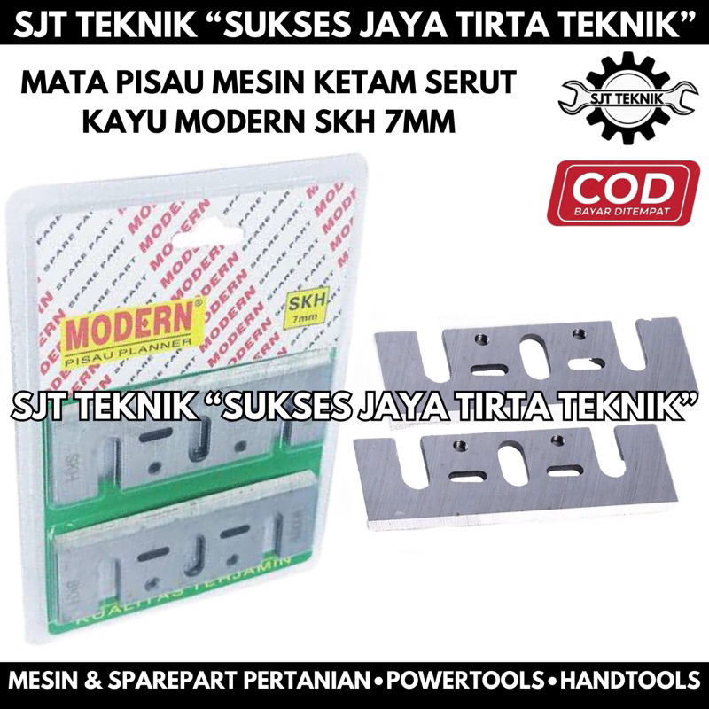 mata pisau planer mesin ketam serut planer pasah kayu listrik modern skh 7mm