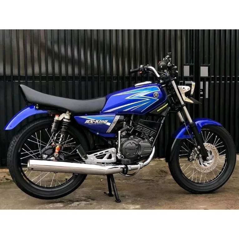 striping lis sticker standar ORI Yamaha RX king 2003 2004 biru