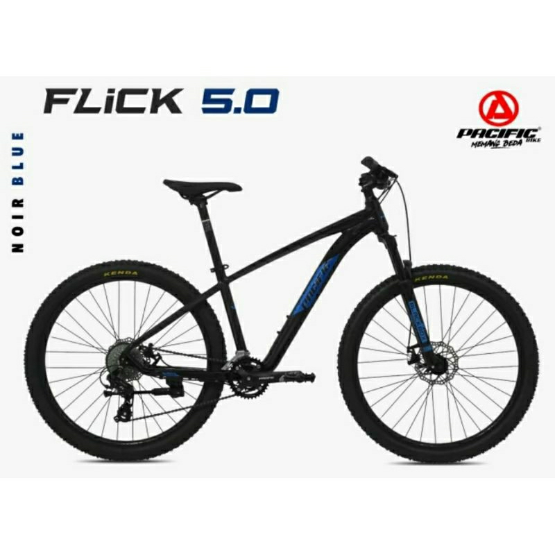 Sepeda gunung MTB PACIFIC FLICK 5.0 alloy 27.5 inch 16 SP