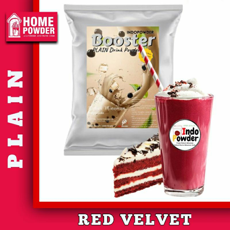 

Bubuk Minuman PLAIN RED VELVET PLAIN 1k Tanpa Gula