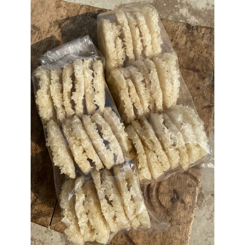 

Rengginang mentah original putih