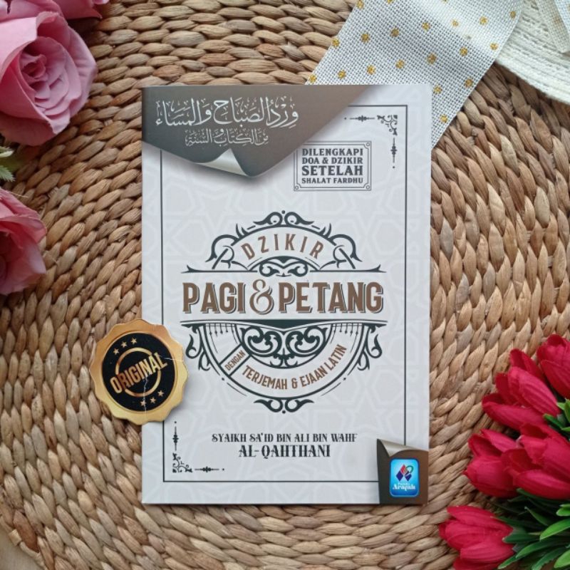 Buku Dzikir Pagi dan Petang Ukuran Sedang A5 dengan Terjemah dan Latin