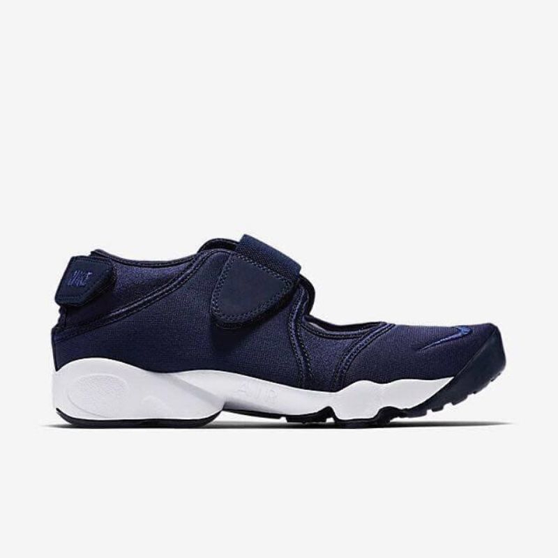 NIKE AIR RIFT NAVY WHITE ORIGINAL - SEPATU NIKE AIR RIFT ORIGINAL FULL TAG / SEPATU WANITA / SNEAKER