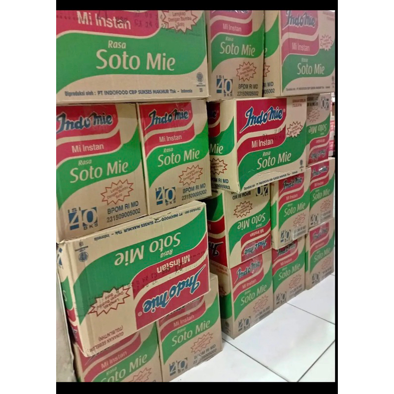 

indomie kuah soto ayam 1 dus isi 40 pcs