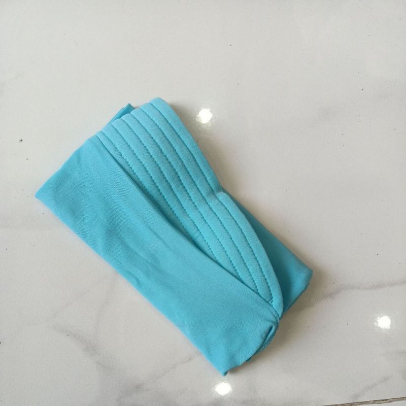 JILBAB SPORT // JILBAB VOLLEY // HIJAB SPORTY // JILBAB INSTAN SPORT // KERUDUNG INSTAN-Ice blue