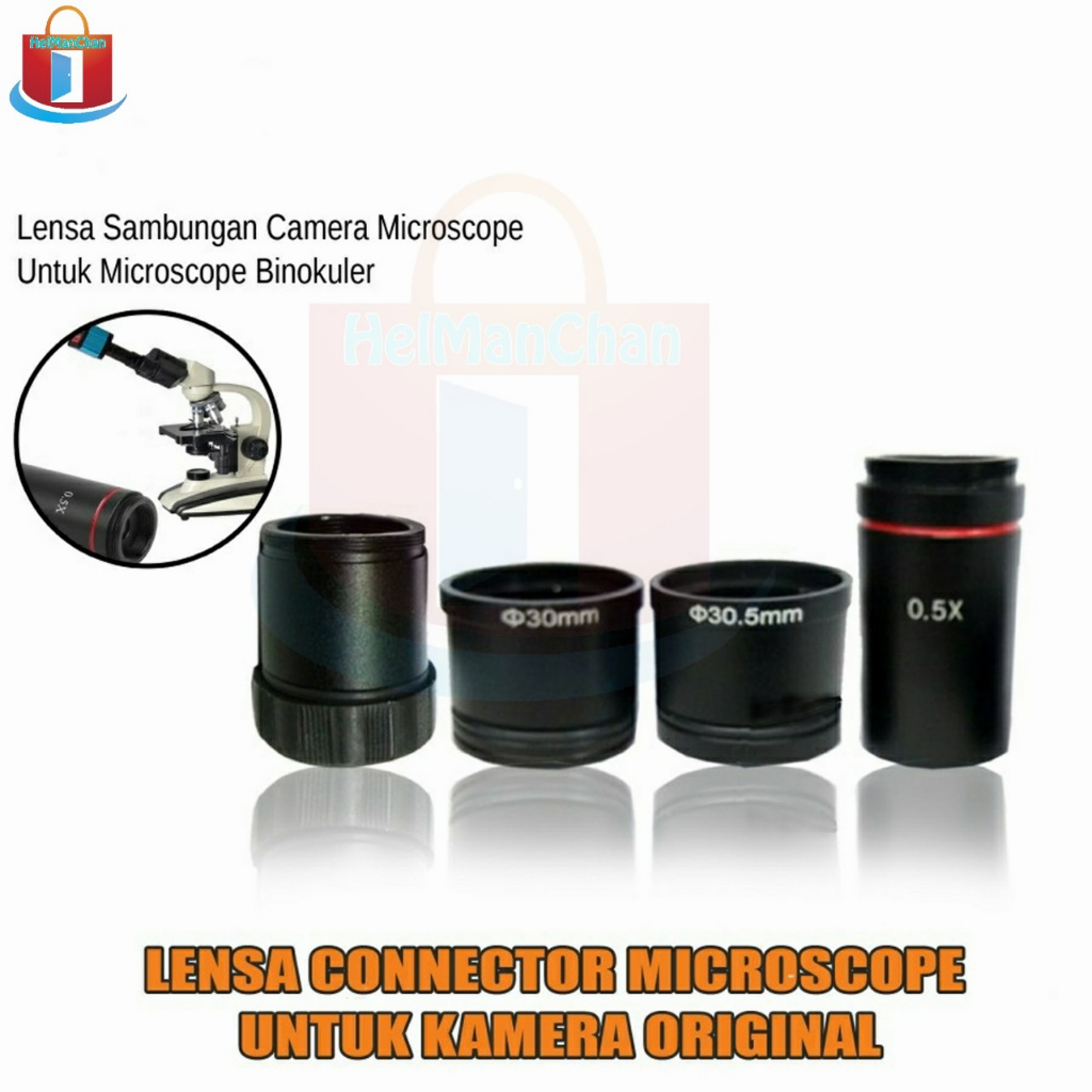 Lensa Connector Microscope Untuk Kamera 73376 Original