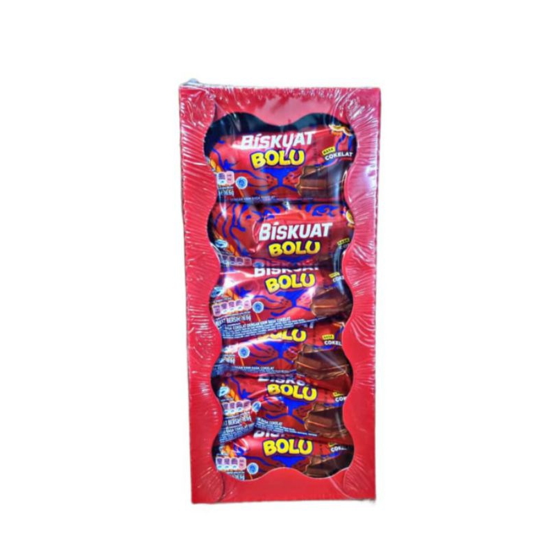 

Biskuat Bolu Cokelat - Netto 12Bks x 16gr