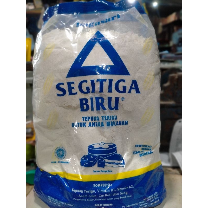 

Tepung segitikga biru kemasan 1kg