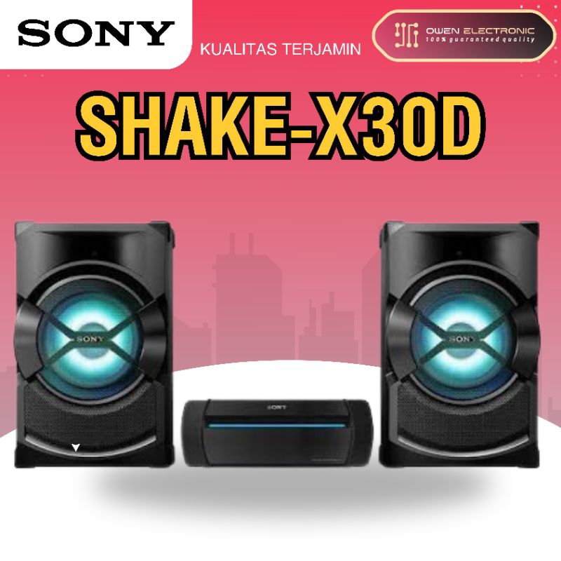 SONY SHAKE X30D / SHAKE-X30D HIFI SPEAKER KARAOKE