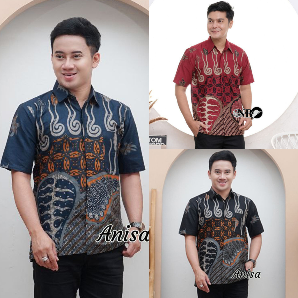 HEM BATIK - HEM BATIK PRIA - HEM BATIK LENGAN PENDEK - HEM BATIK JUMBO - HEM BATIK MURAH - HEM MURAH